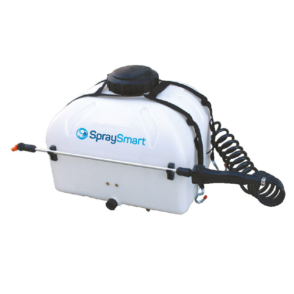 SpraySmart 35, 35L Deckmount Sprayer, Tank, Delavan 12V 3.8lpm Pump.